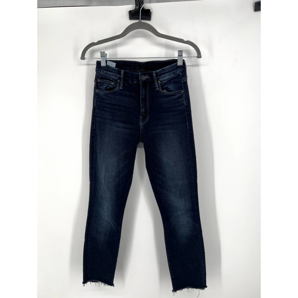 MOTHER Dark Blue Ankle Jeans